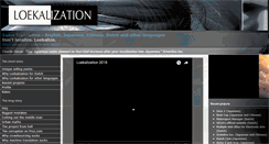 Desktop Screenshot of loekalization.com