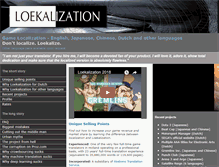 Tablet Screenshot of loekalization.com